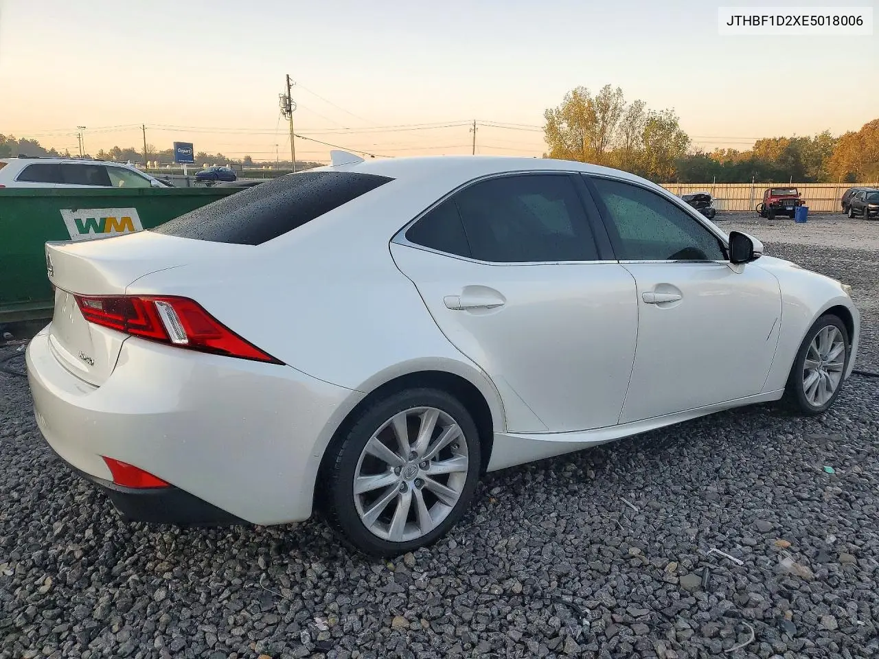 2014 LEXUS IS VIN JTHBF1D2XE5018006 — фото 3