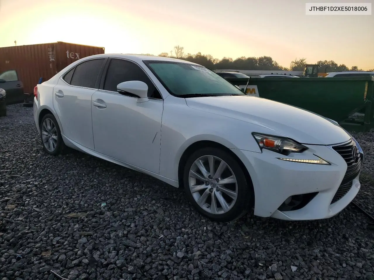 2014 LEXUS IS VIN JTHBF1D2XE5018006 — фото 4