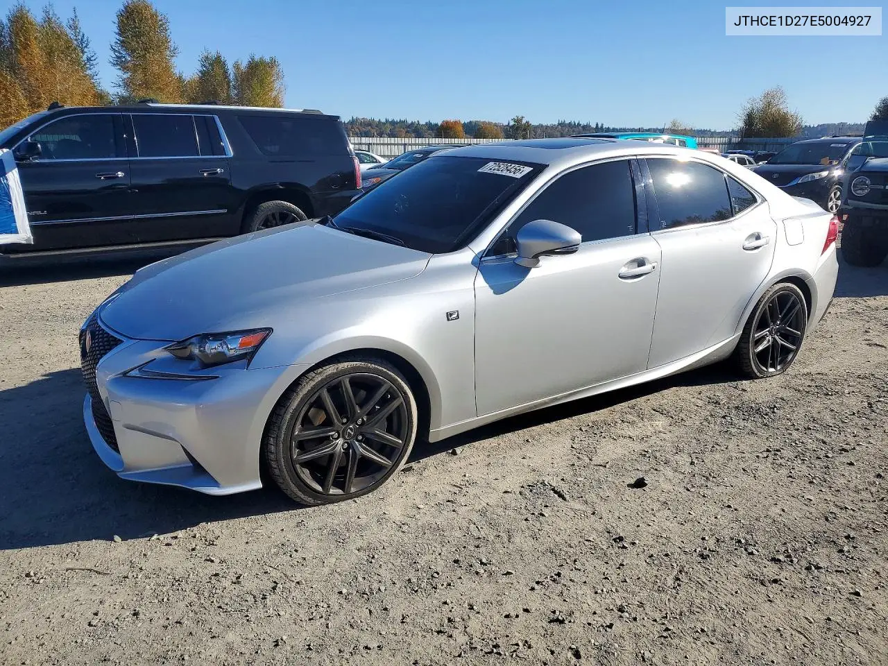 LEXUS IS 2014, VIN JTHCE1D27E5004927