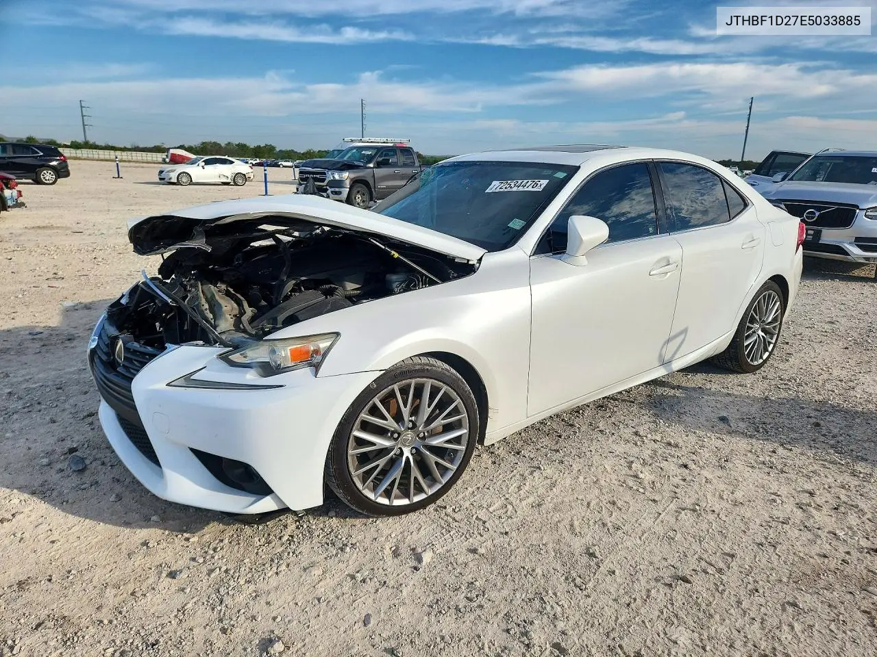 LEXUS IS 2014, VIN JTHBF1D27E5033885