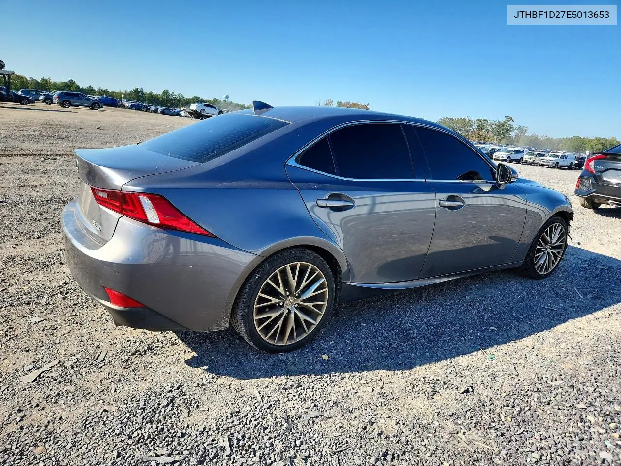 2014 LEXUS IS VIN JTHBF1D27E5013653 — фото 3
