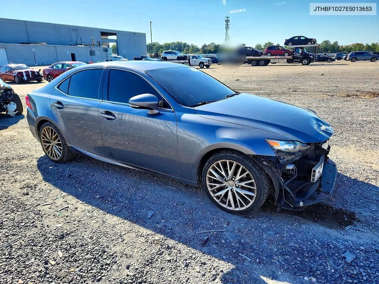 2014 LEXUS IS VIN JTHBF1D27E5013653 — фото 4