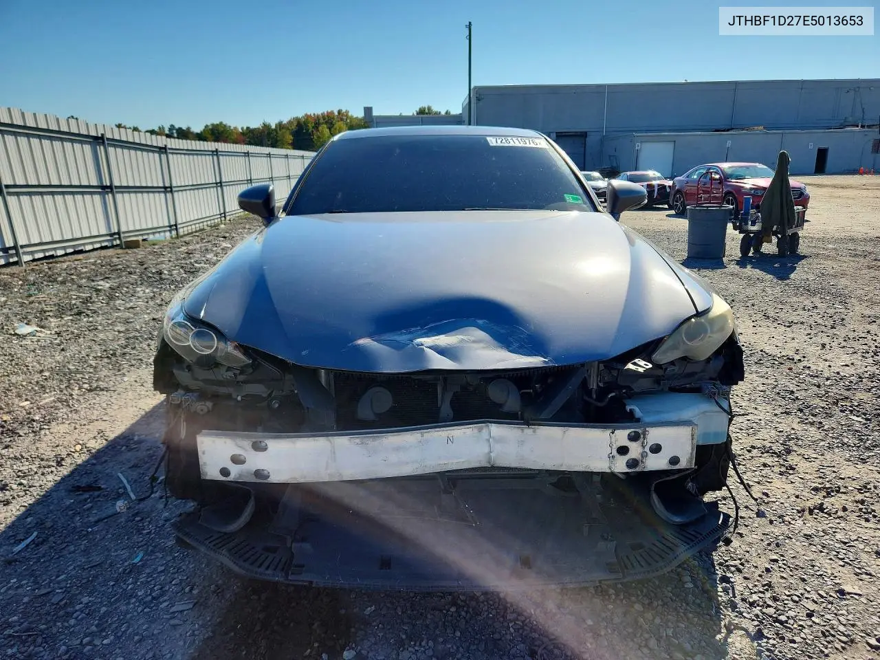 2014 LEXUS IS VIN JTHBF1D27E5013653 — фото 5