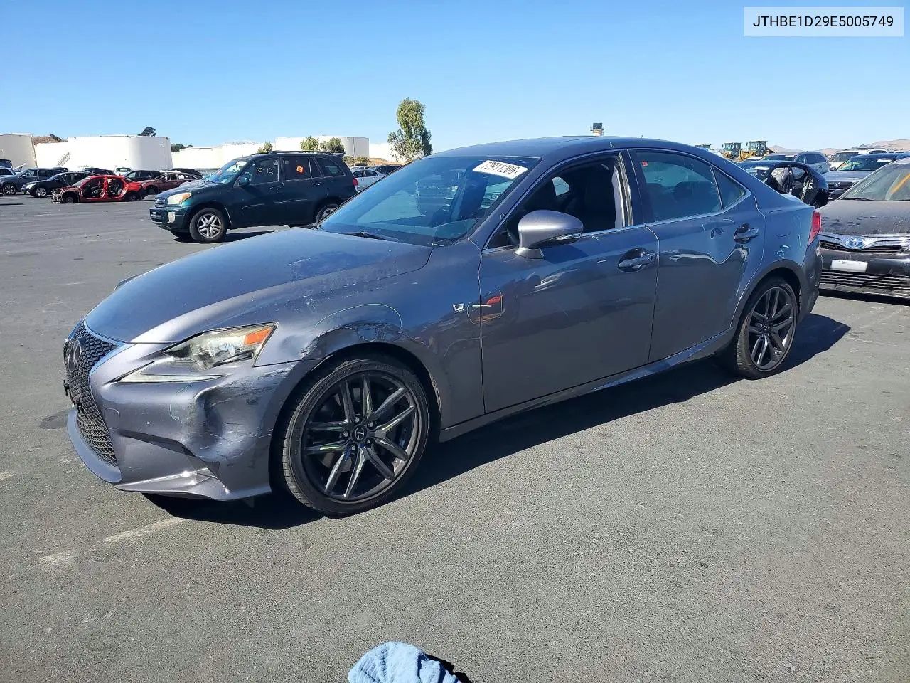 LEXUS IS 2014, VIN JTHBE1D29E5005749