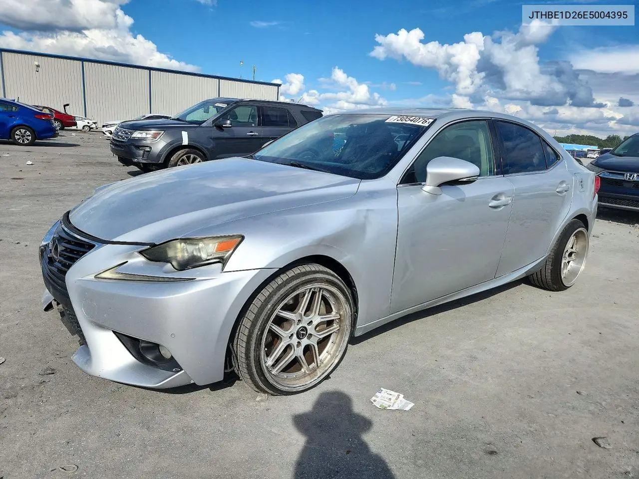 LEXUS IS 2014, VIN JTHBE1D26E5004395