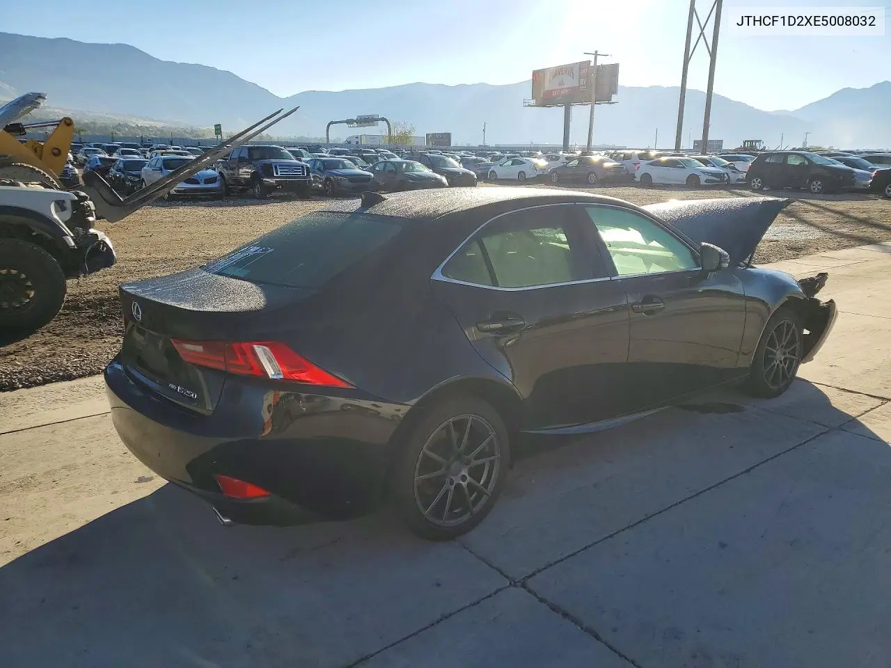 2014 LEXUS IS VIN JTHCF1D2XE5008032 — фото 3
