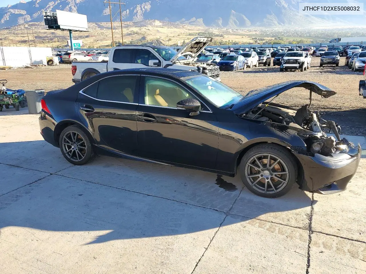 2014 LEXUS IS VIN JTHCF1D2XE5008032 — фото 4