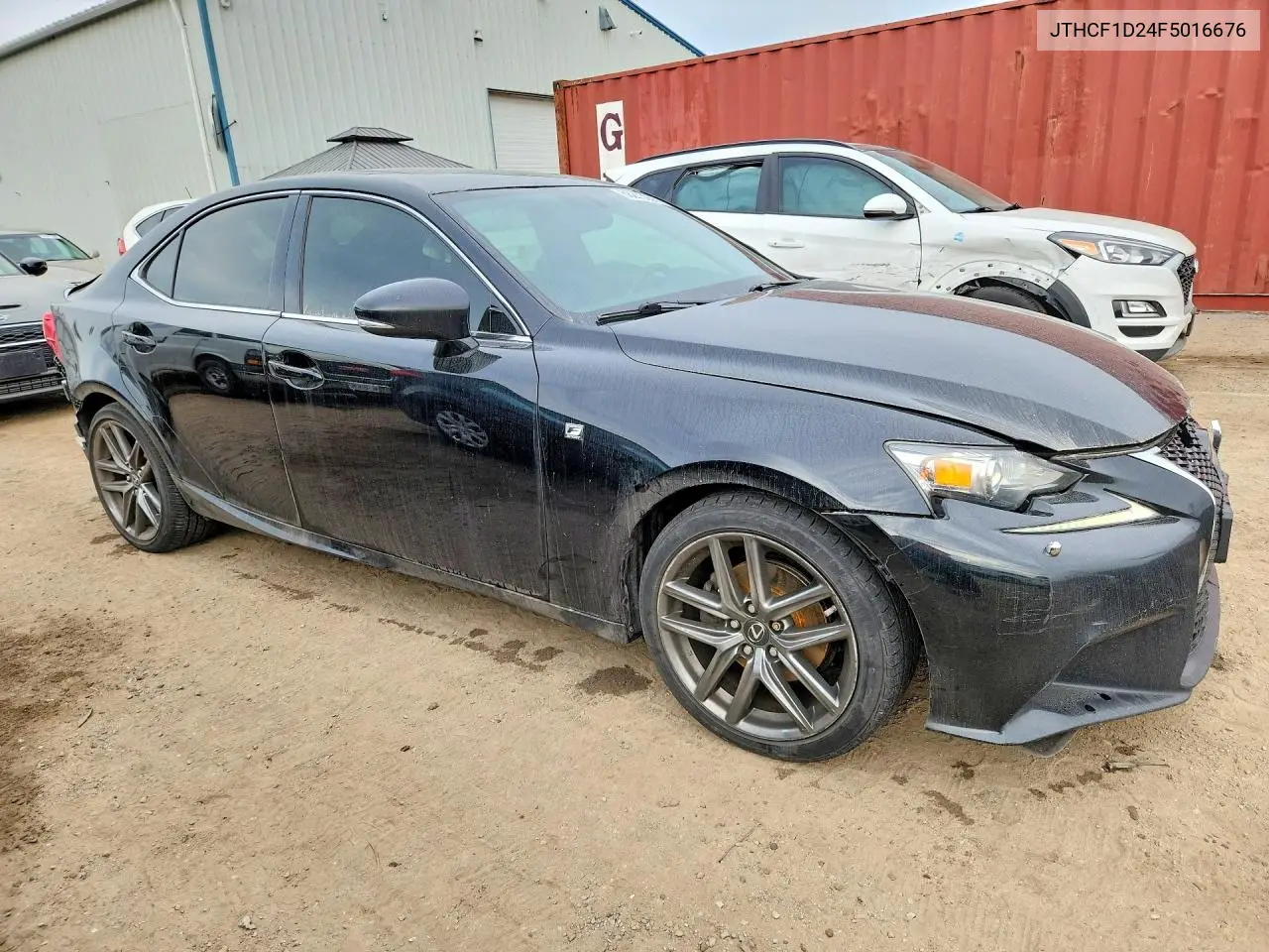 2015 LEXUS IS VIN JTHCF1D24F5016676 — фото 4