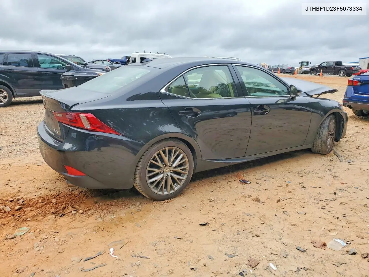 2015 LEXUS IS VIN JTHBF1D23F5073334 — фото 3