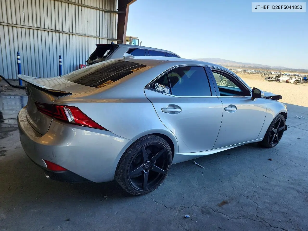 2015 LEXUS IS VIN JTHBF1D28F5044850 — фото 3