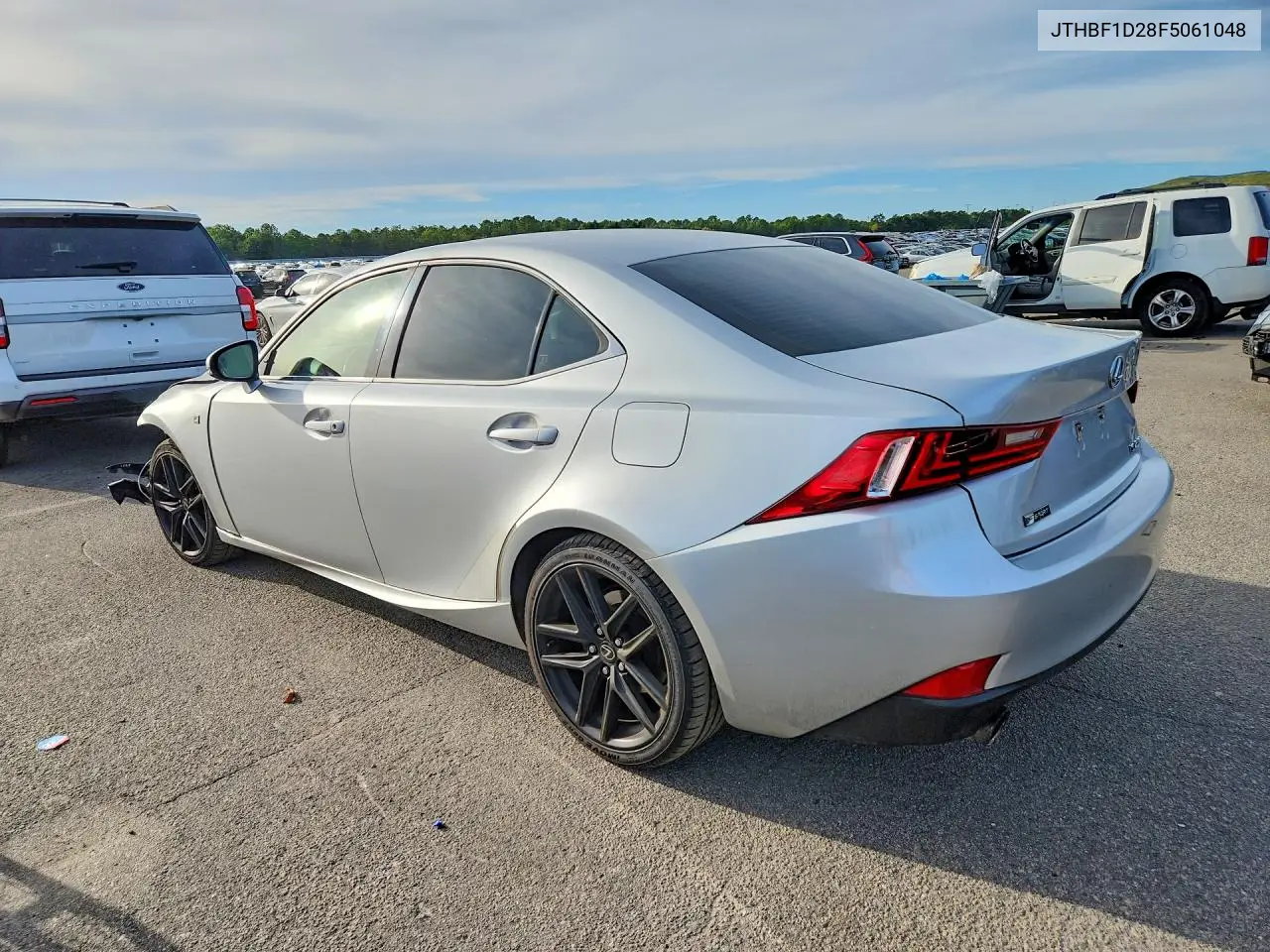 2015 LEXUS IS VIN JTHBF1D28F5061048 — фото 2
