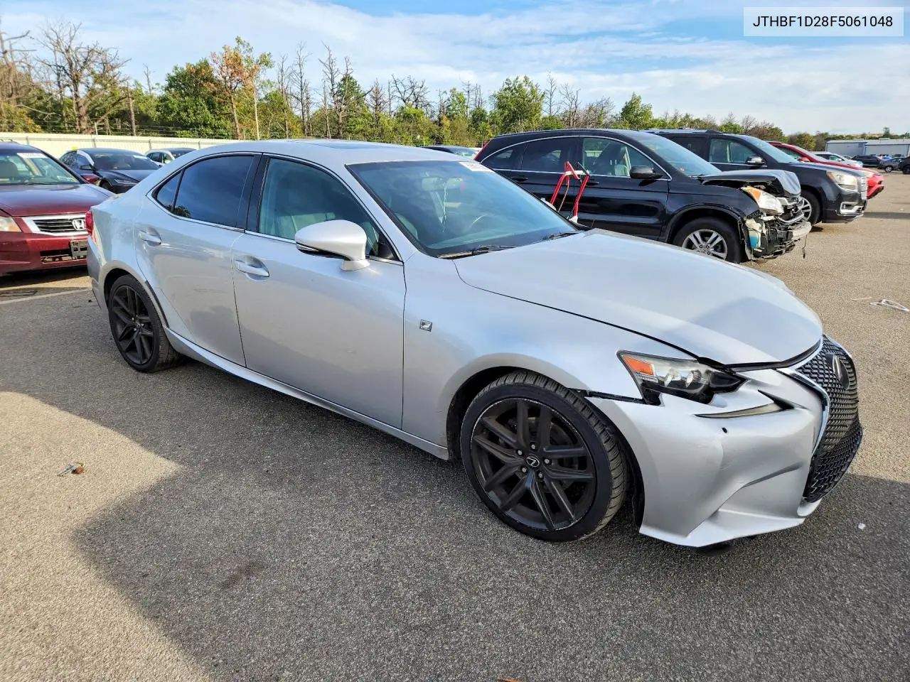 2015 LEXUS IS VIN JTHBF1D28F5061048 — фото 4