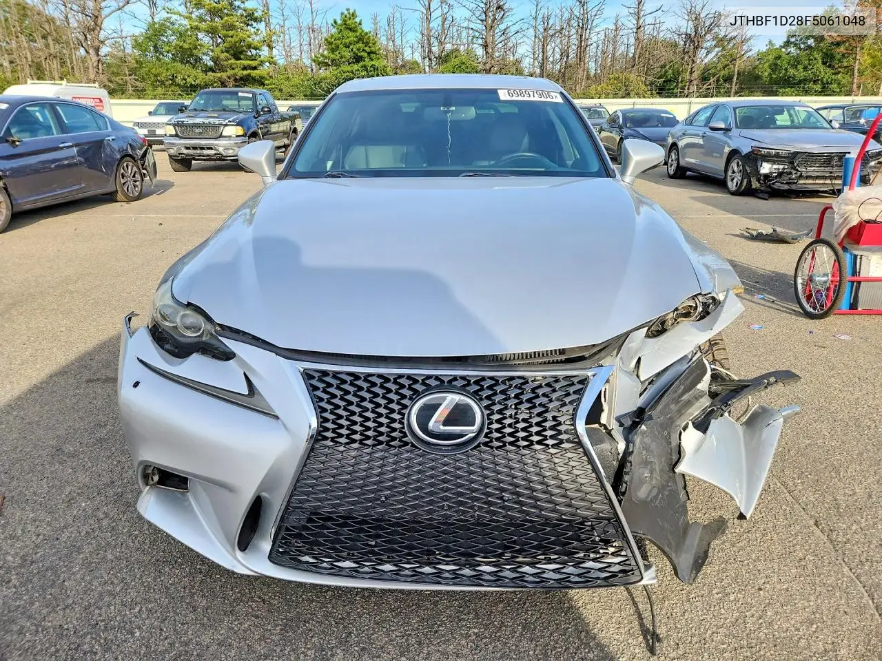 2015 LEXUS IS VIN JTHBF1D28F5061048 — фото 5