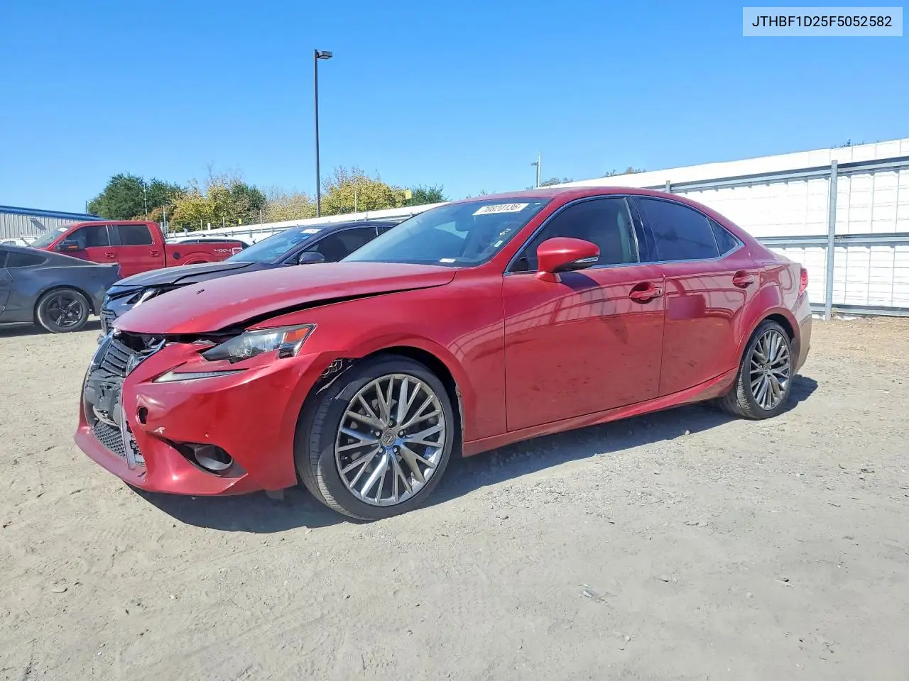 LEXUS IS 2015, VIN JTHBF1D25F5052582