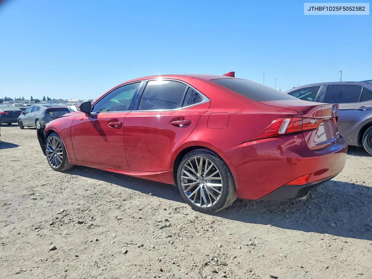 2015 LEXUS IS VIN JTHBF1D25F5052582 — фото 2