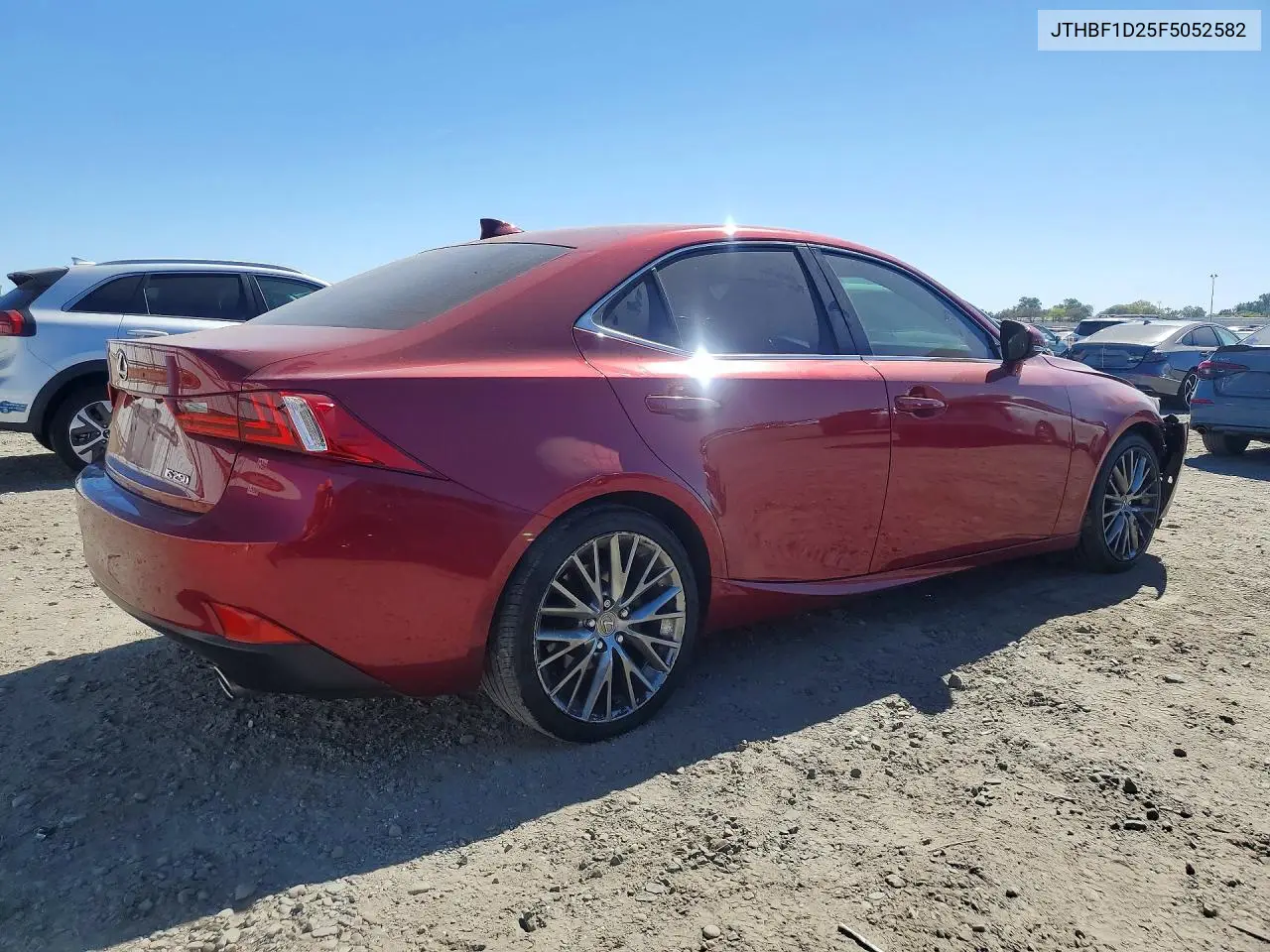 2015 LEXUS IS VIN JTHBF1D25F5052582 — фото 3