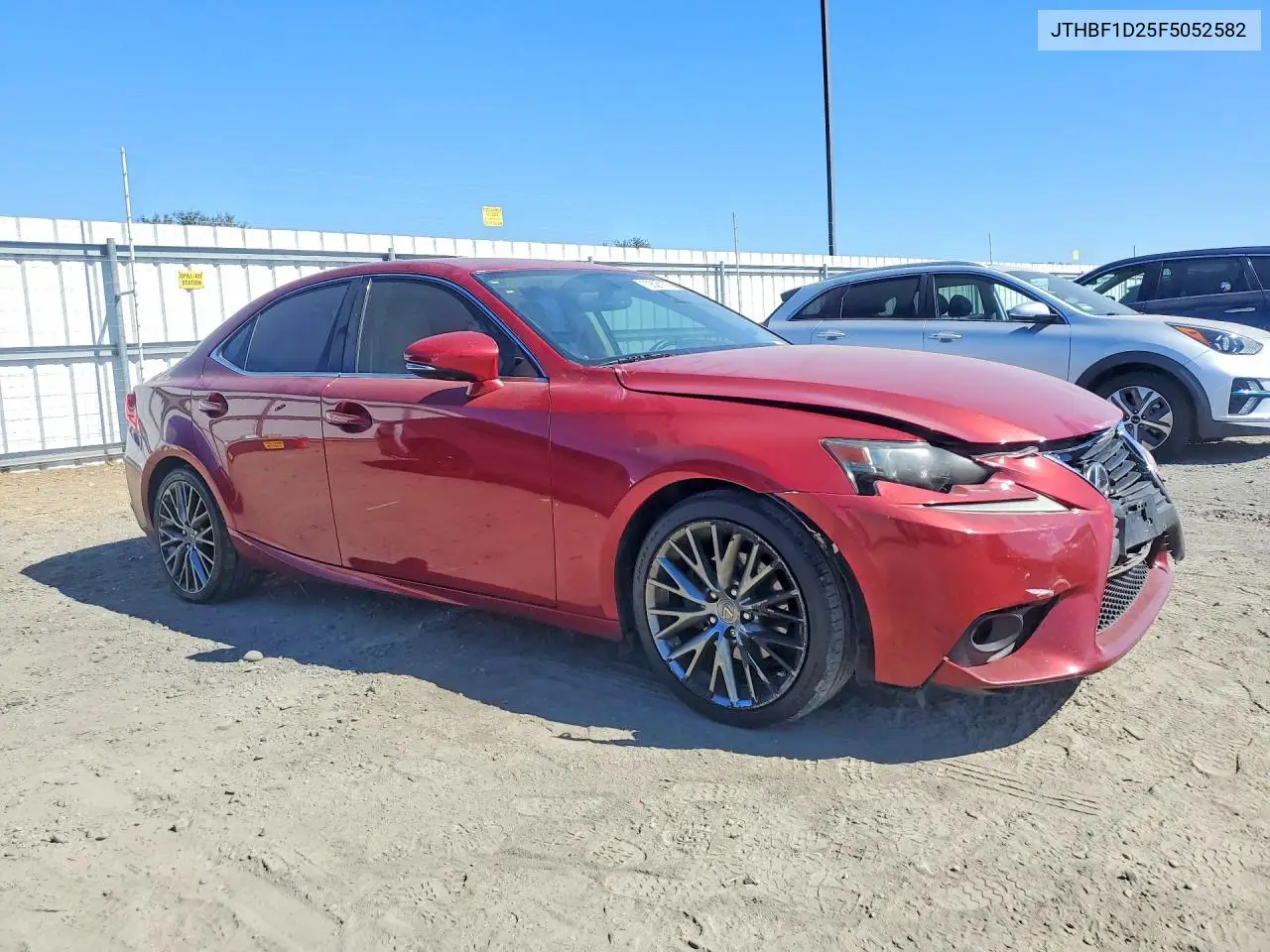 2015 LEXUS IS VIN JTHBF1D25F5052582 — фото 4