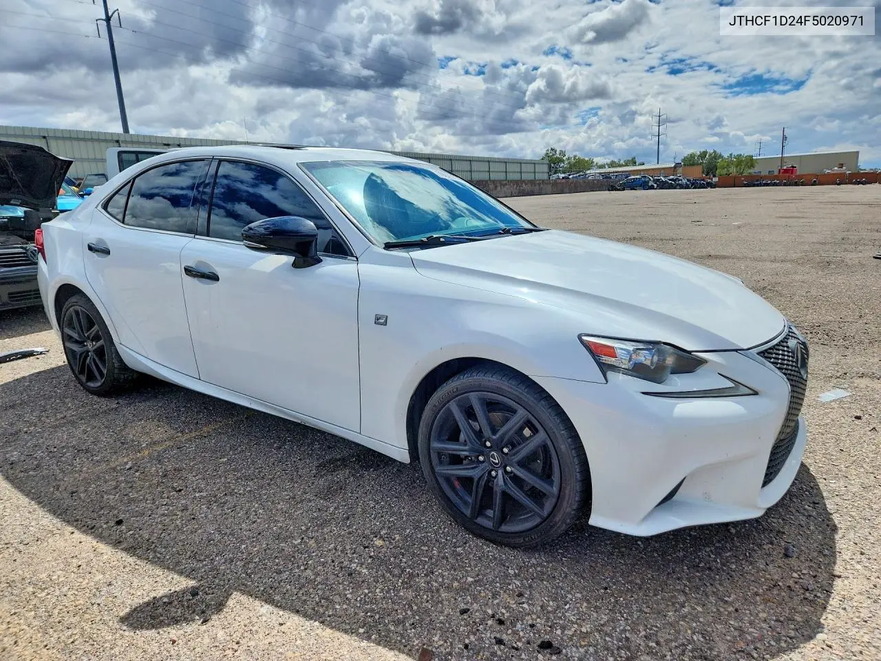 2015 LEXUS IS VIN JTHCF1D24F5020971 — фото 4