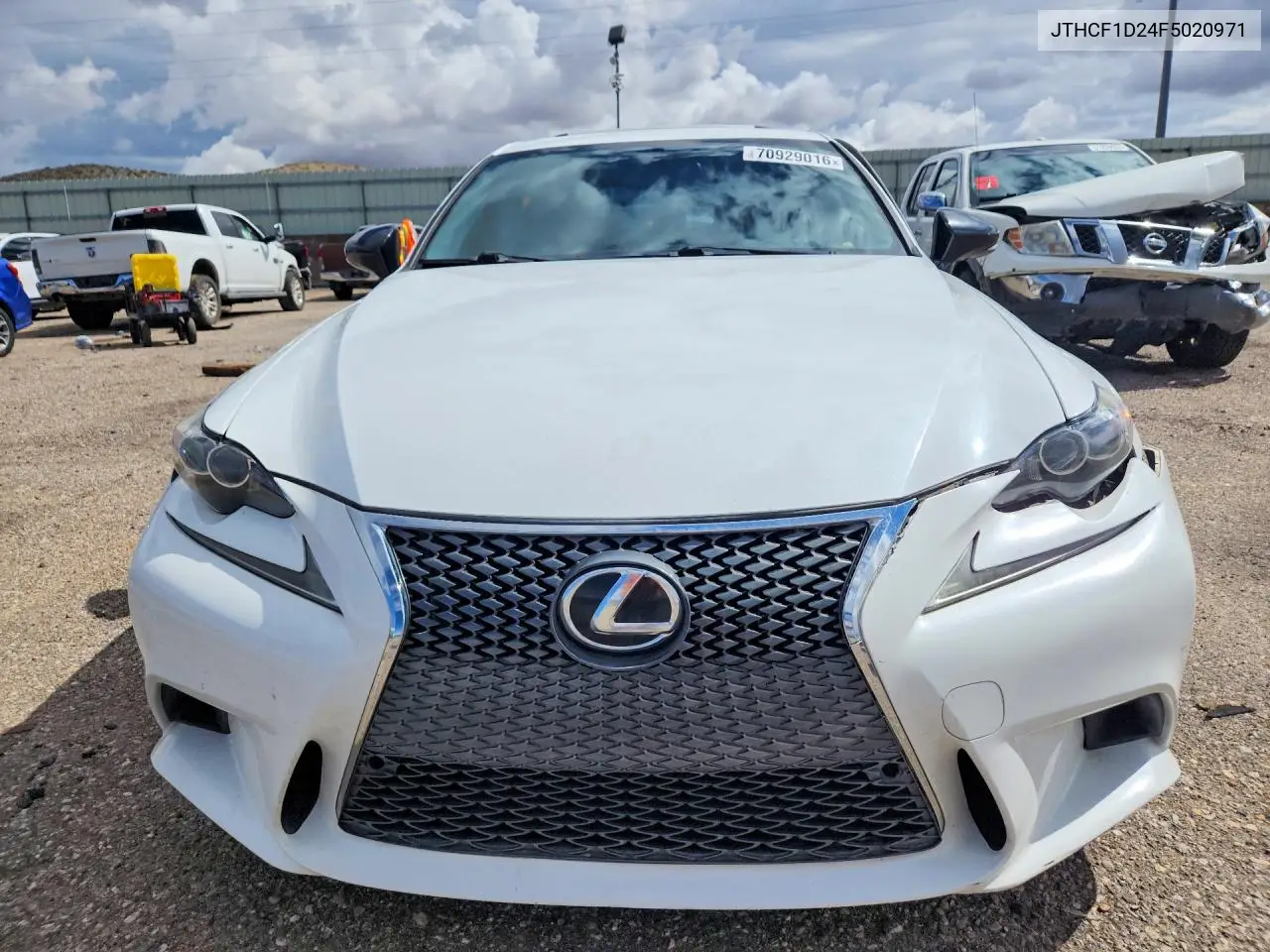 2015 LEXUS IS VIN JTHCF1D24F5020971 — фото 5