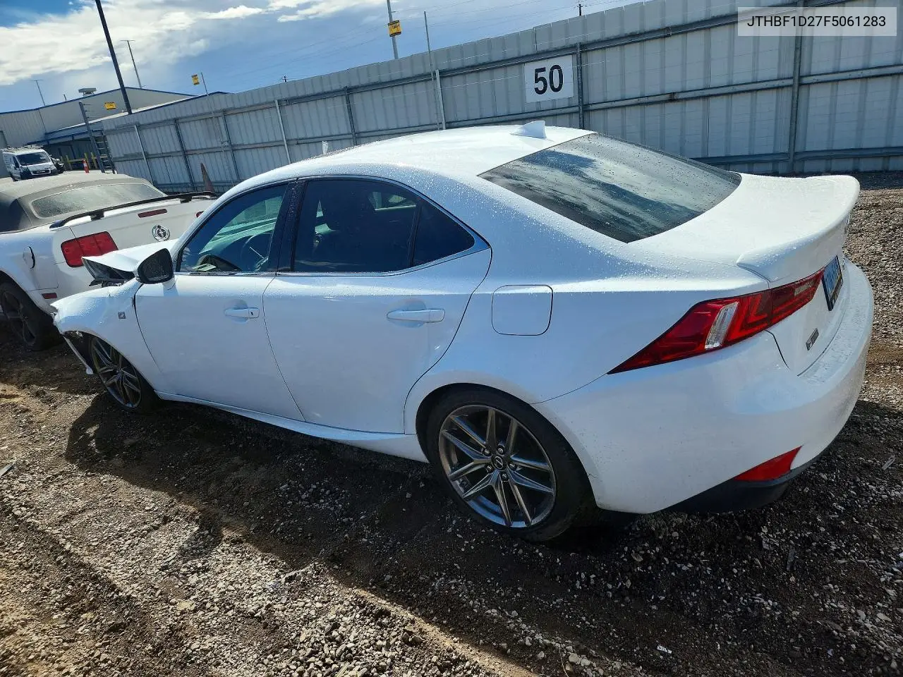 2015 LEXUS IS VIN JTHBF1D27F5061283 — фото 2
