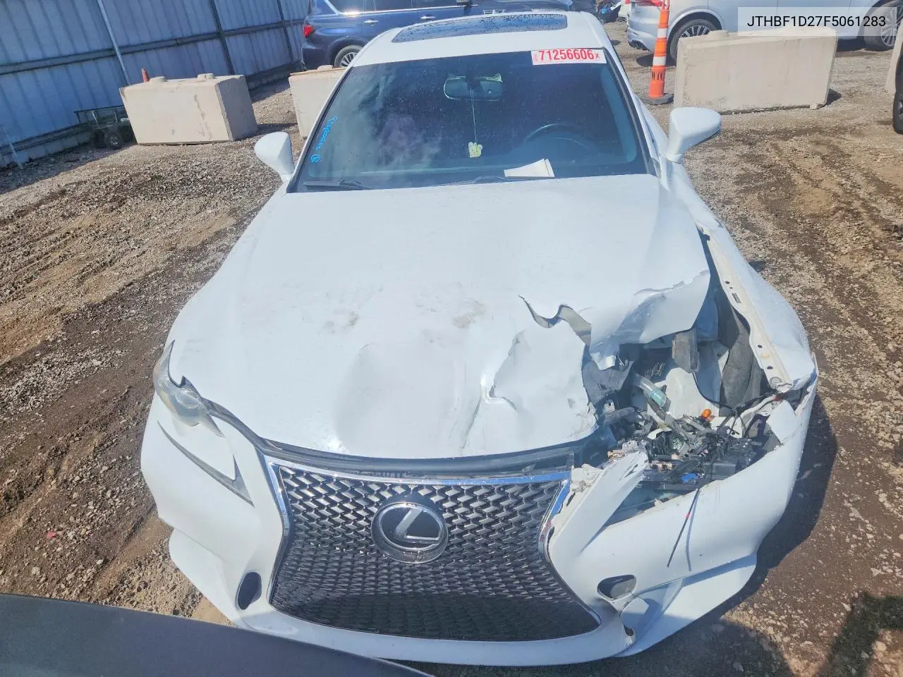 2015 LEXUS IS VIN JTHBF1D27F5061283 — фото 5