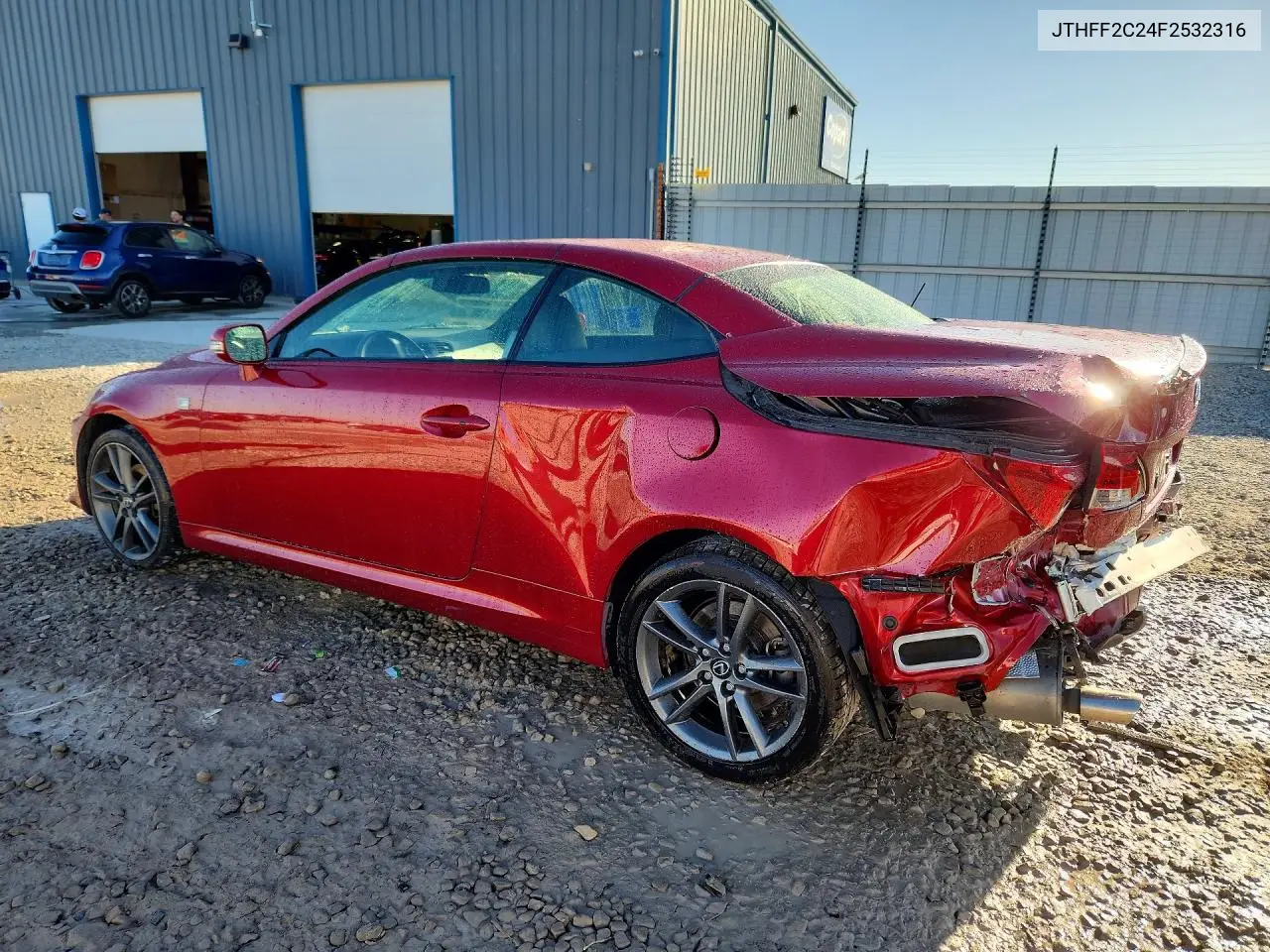 2015 LEXUS IS VIN JTHFF2C24F2532316 — фото 2