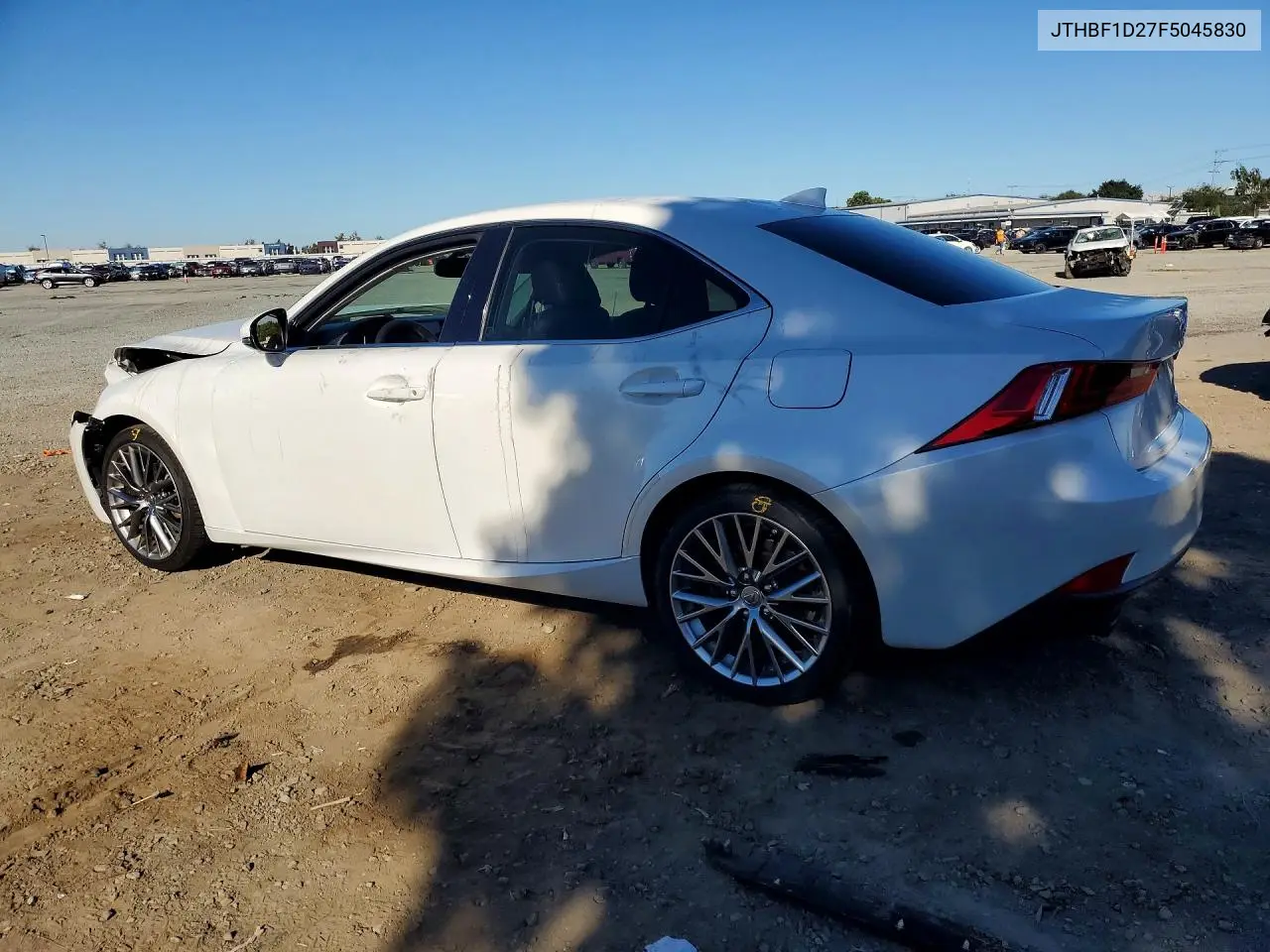 2015 LEXUS IS VIN JTHBF1D27F5045830 — фото 2
