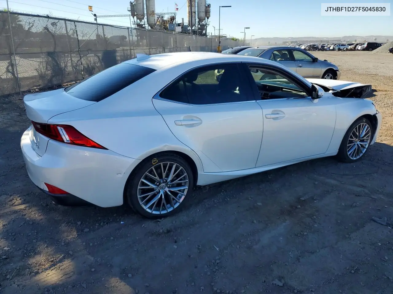 2015 LEXUS IS VIN JTHBF1D27F5045830 — фото 3