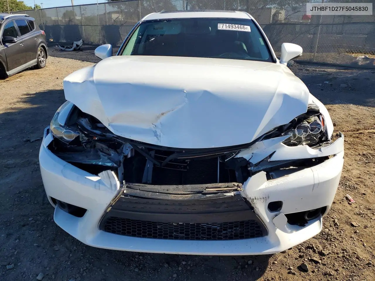 2015 LEXUS IS VIN JTHBF1D27F5045830 — фото 5