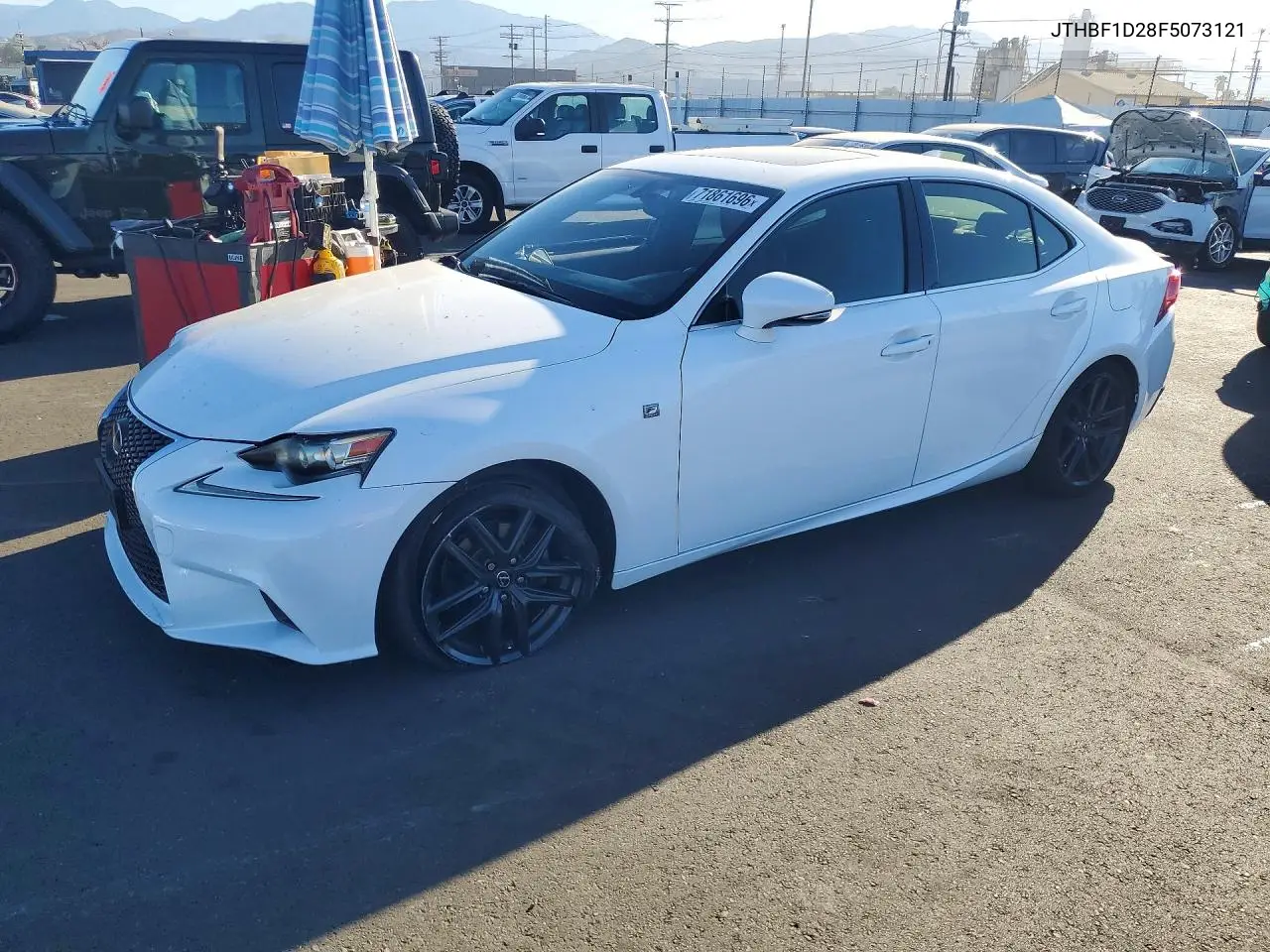 LEXUS IS 2015, VIN JTHBF1D28F5073121