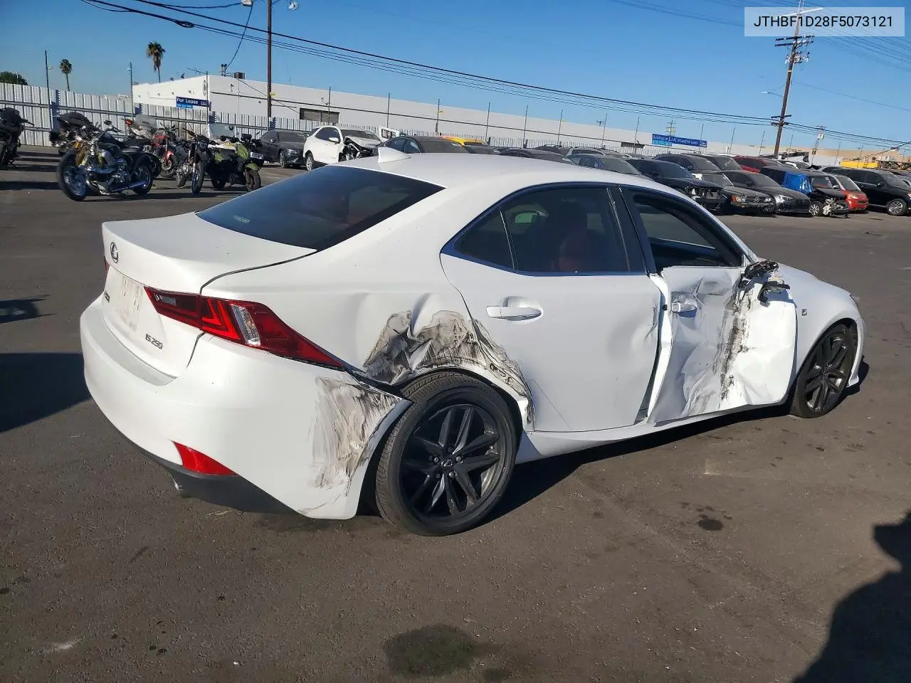 2015 LEXUS IS VIN JTHBF1D28F5073121 — фото 3