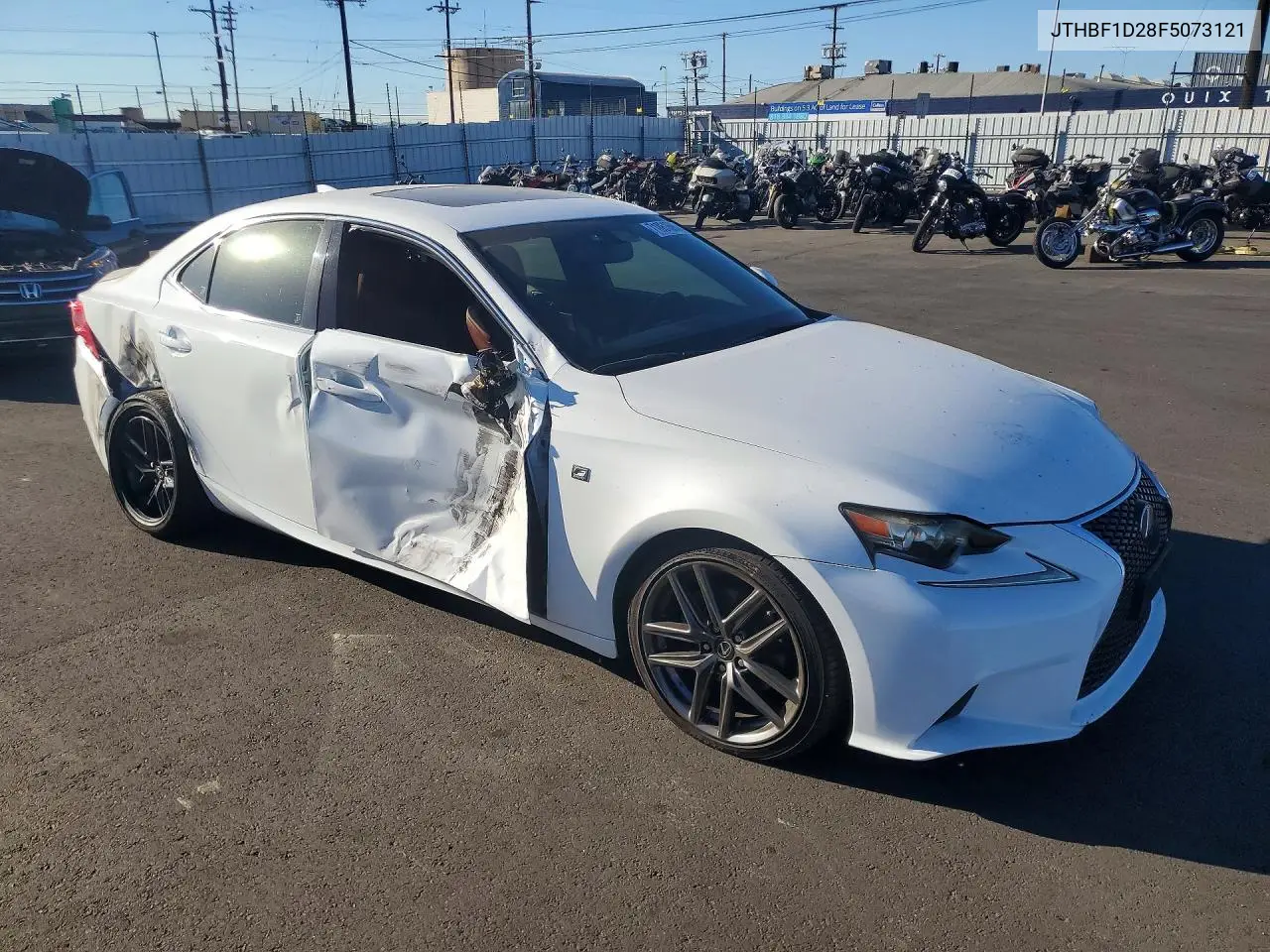 2015 LEXUS IS VIN JTHBF1D28F5073121 — фото 4