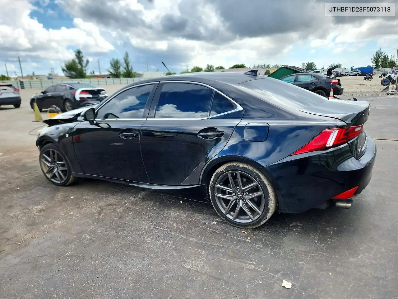 2015 LEXUS IS VIN JTHBF1D28F5073118 — фото 2