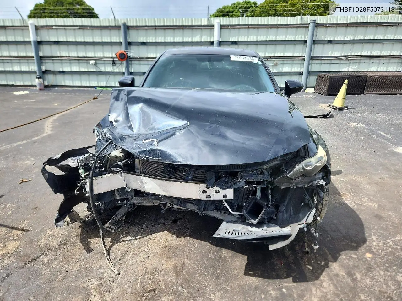 2015 LEXUS IS VIN JTHBF1D28F5073118 — фото 5