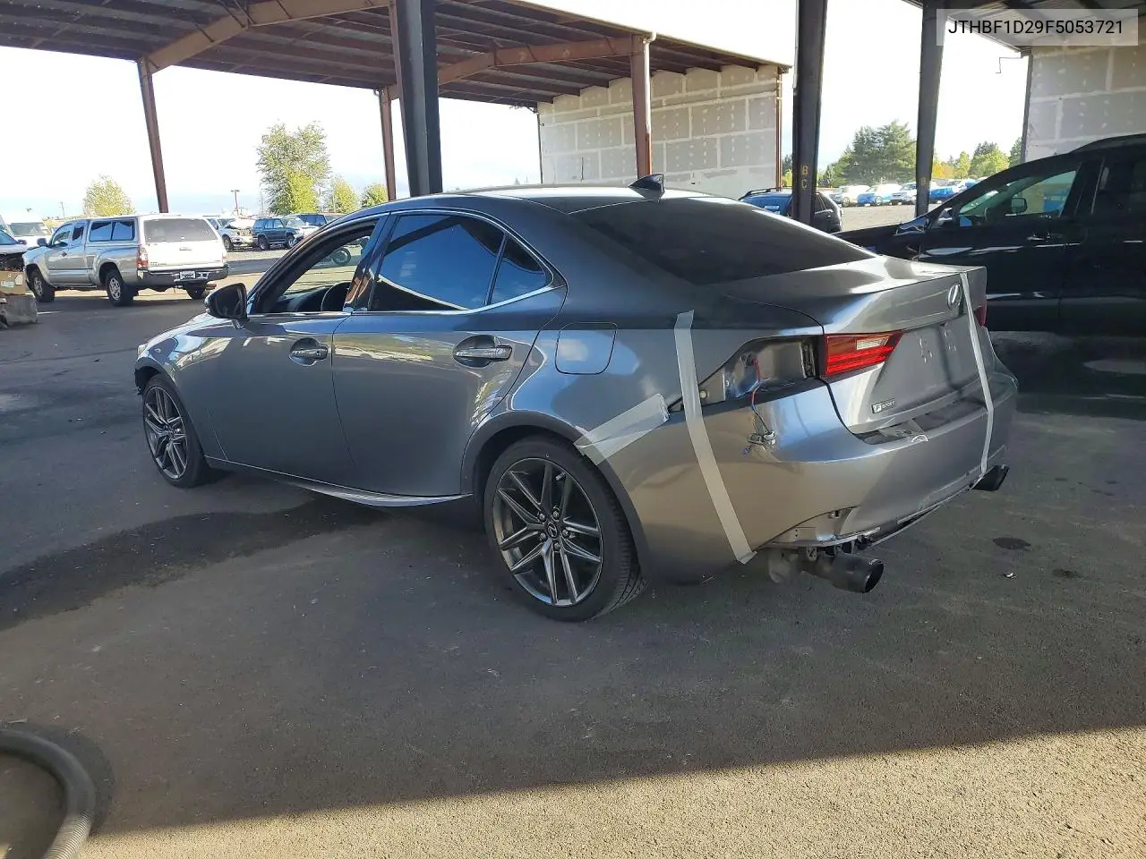 2015 LEXUS IS VIN JTHBF1D29F5053721 — фото 2