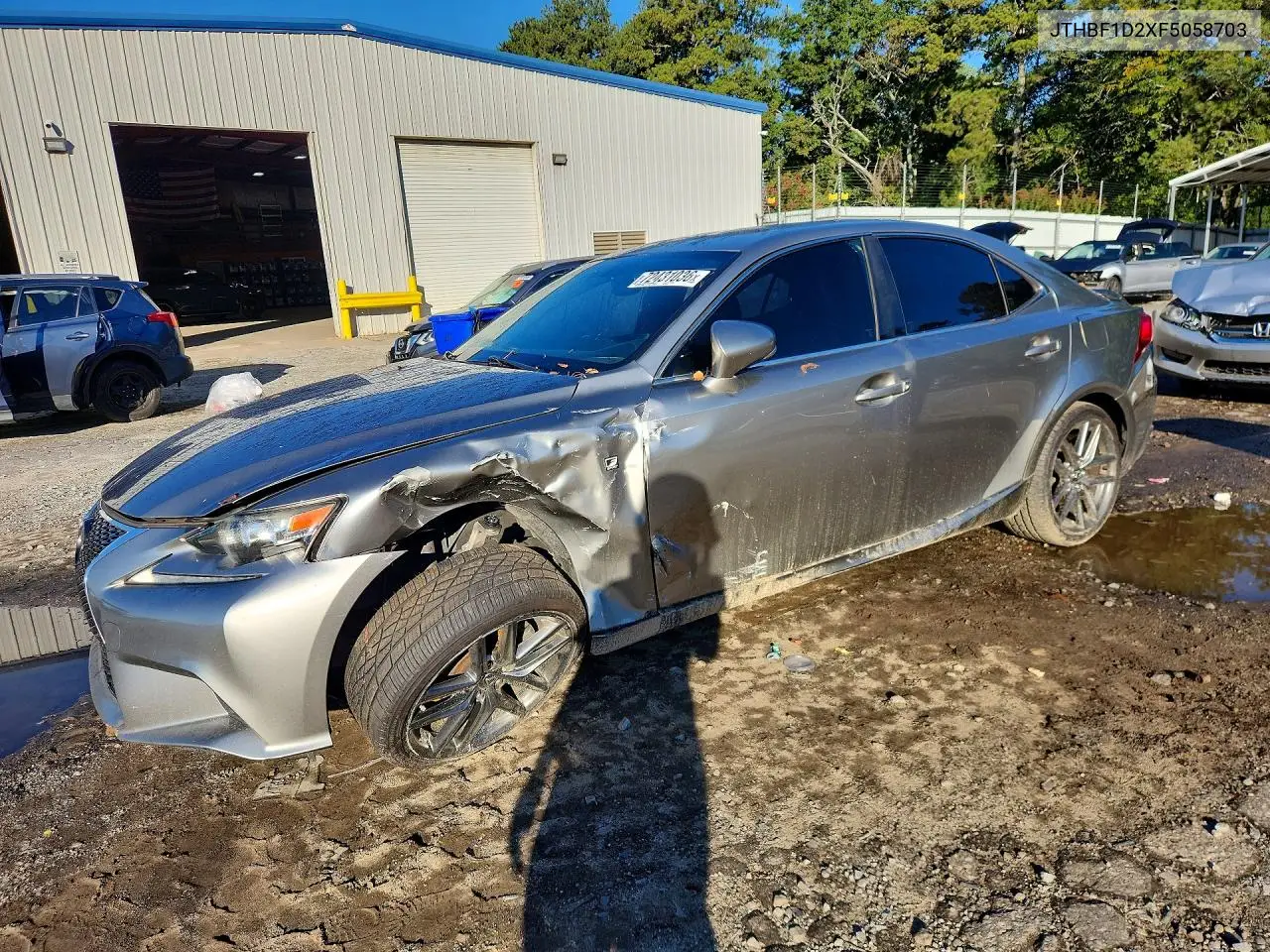 LEXUS IS 2015, VIN JTHBF1D2XF5058703
