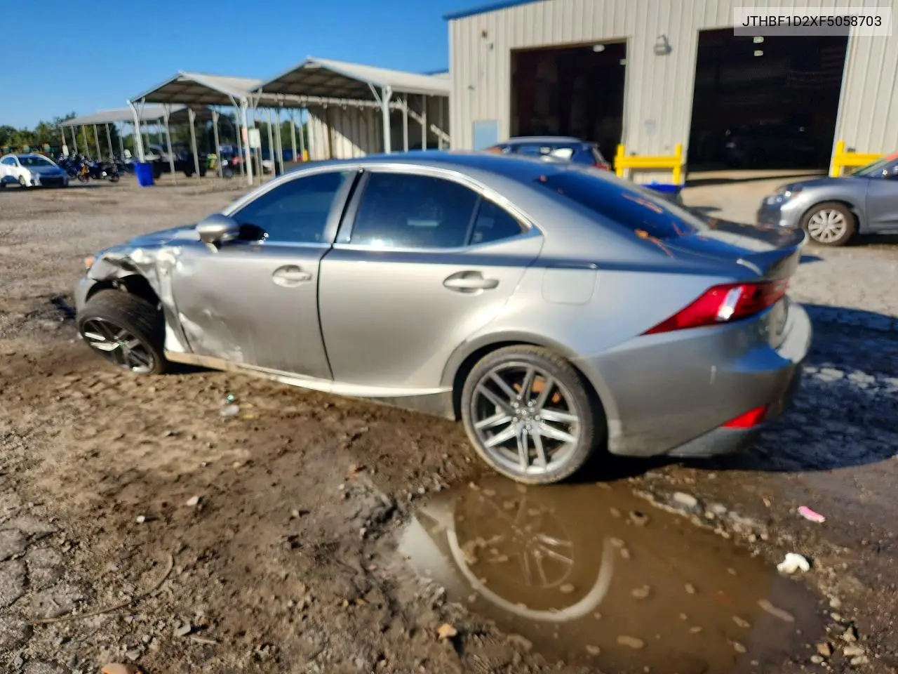 2015 LEXUS IS VIN JTHBF1D2XF5058703 — фото 2