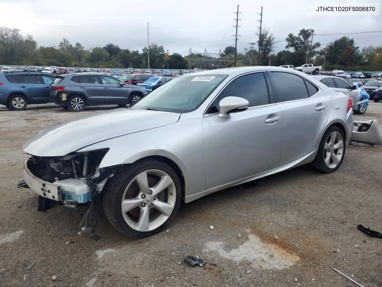 LEXUS IS 2015, VIN JTHCE1D20F5008870