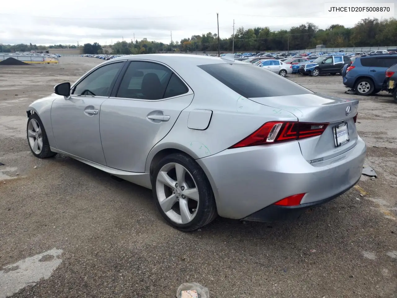2015 LEXUS IS VIN JTHCE1D20F5008870 — фото 2