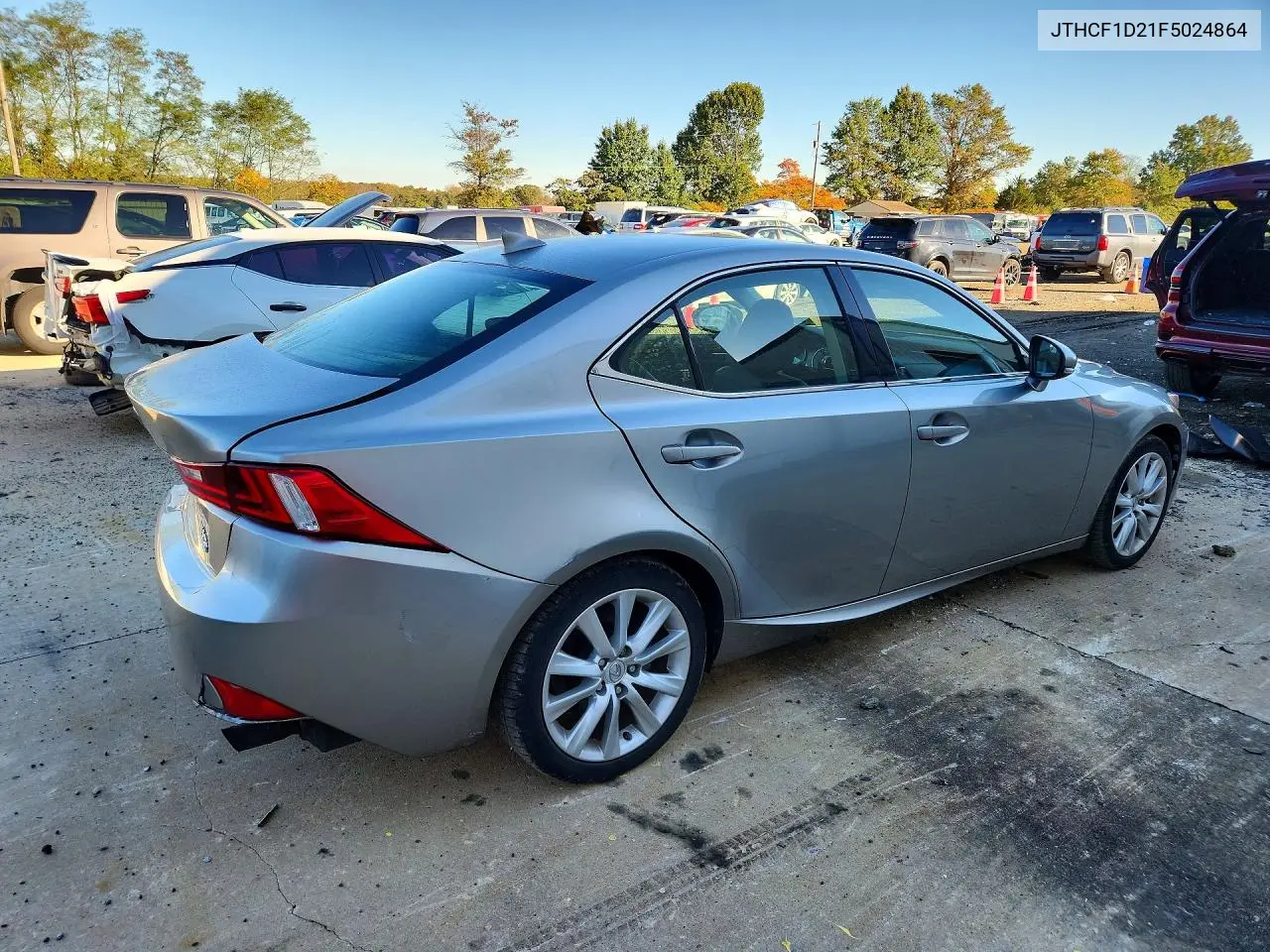 2015 LEXUS IS VIN JTHCF1D21F5024864 — фото 3