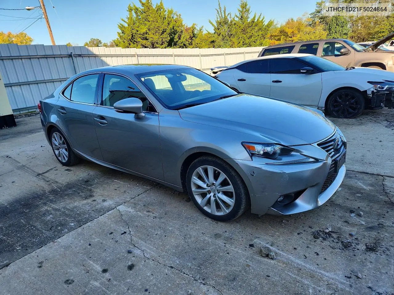 2015 LEXUS IS VIN JTHCF1D21F5024864 — фото 4