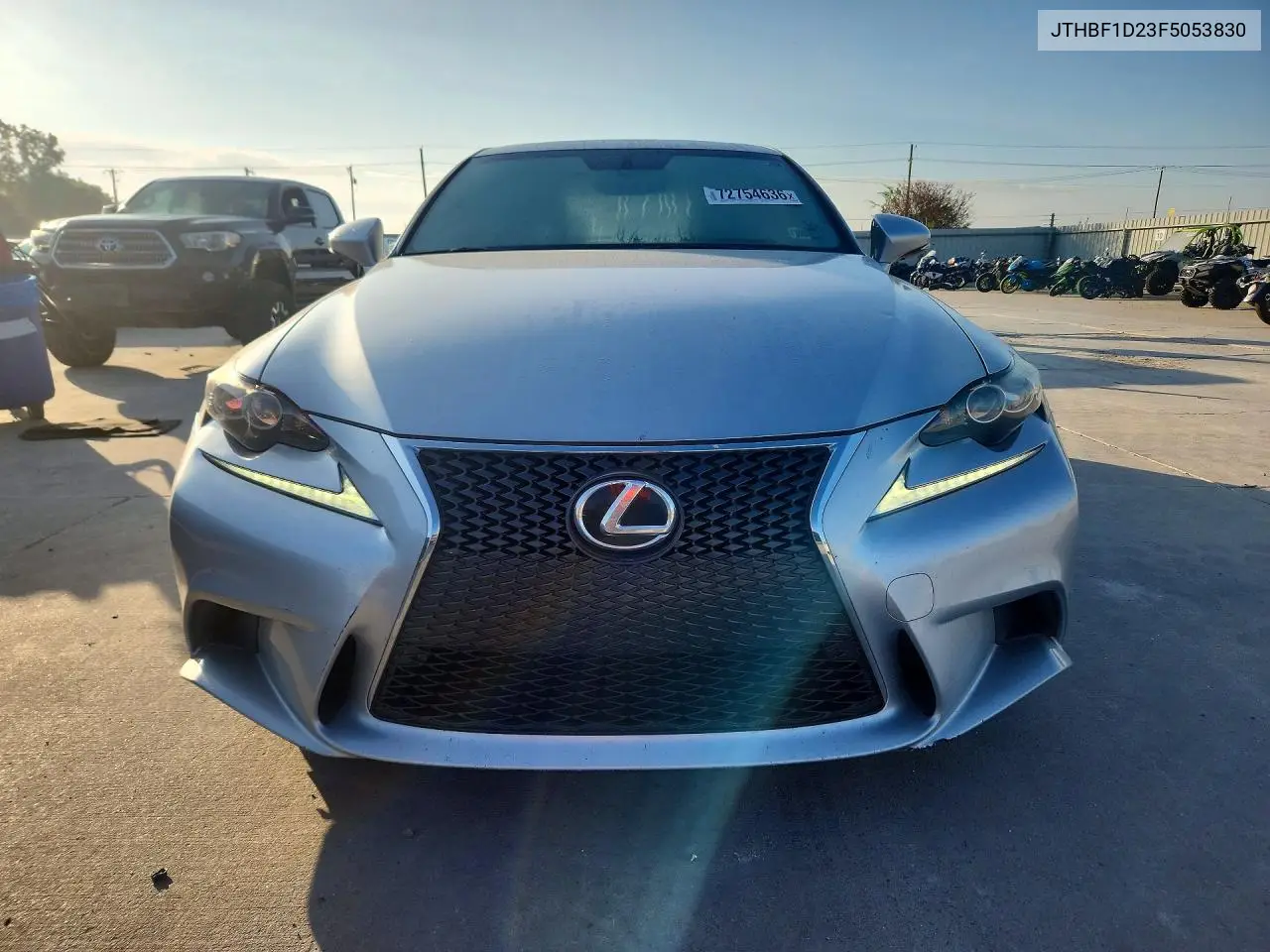 2015 LEXUS IS VIN JTHBF1D23F5053830 — фото 5