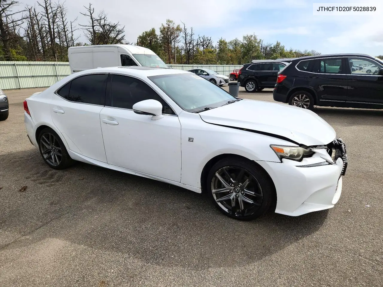 2015 LEXUS IS VIN JTHCF1D20F5028839 — фото 4
