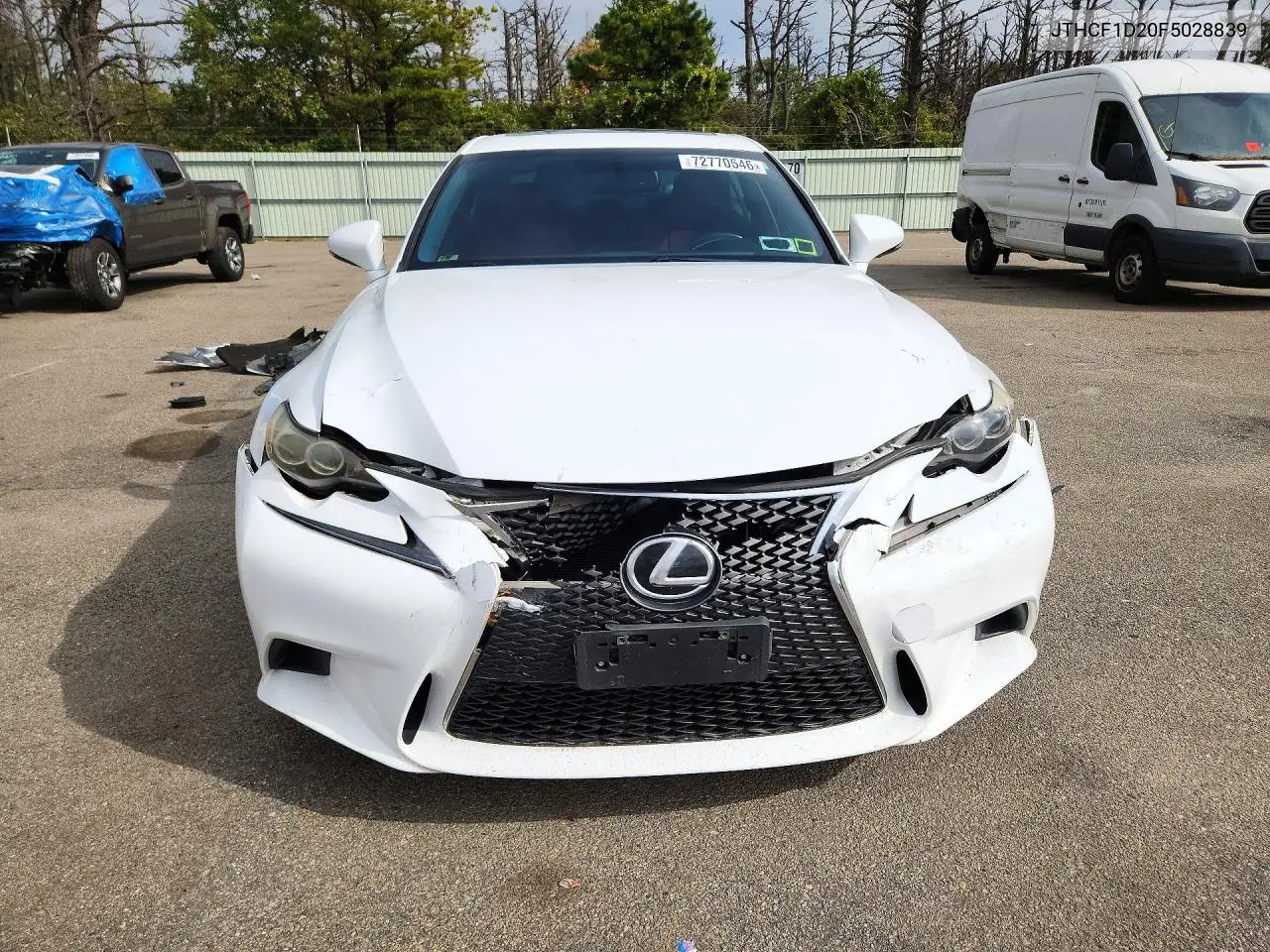 2015 LEXUS IS VIN JTHCF1D20F5028839 — фото 5