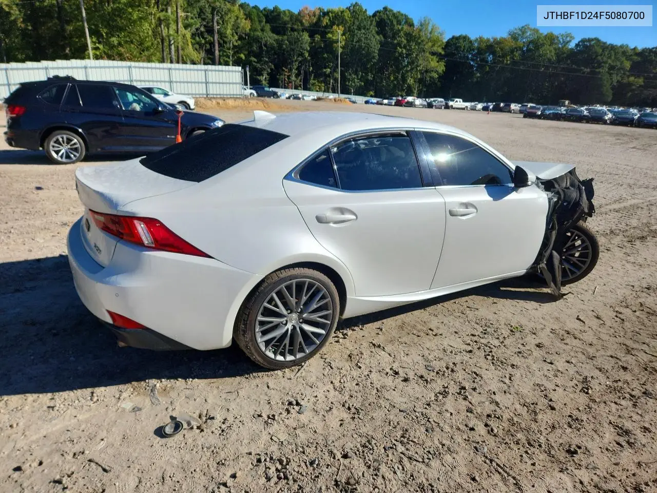 2015 LEXUS IS VIN JTHBF1D24F5080700 — фото 3