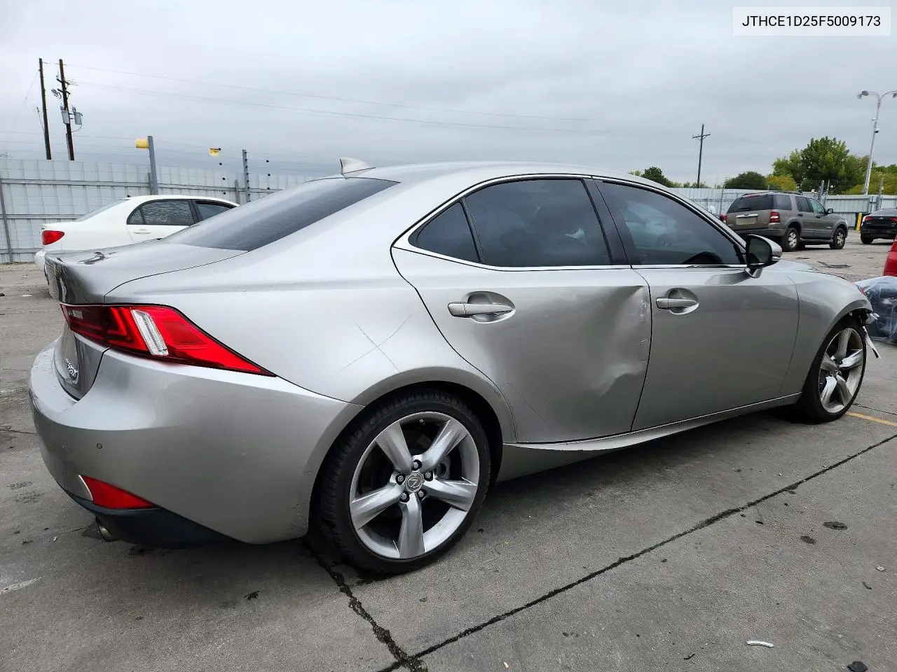 2015 LEXUS IS VIN JTHCE1D25F5009173 — фото 3