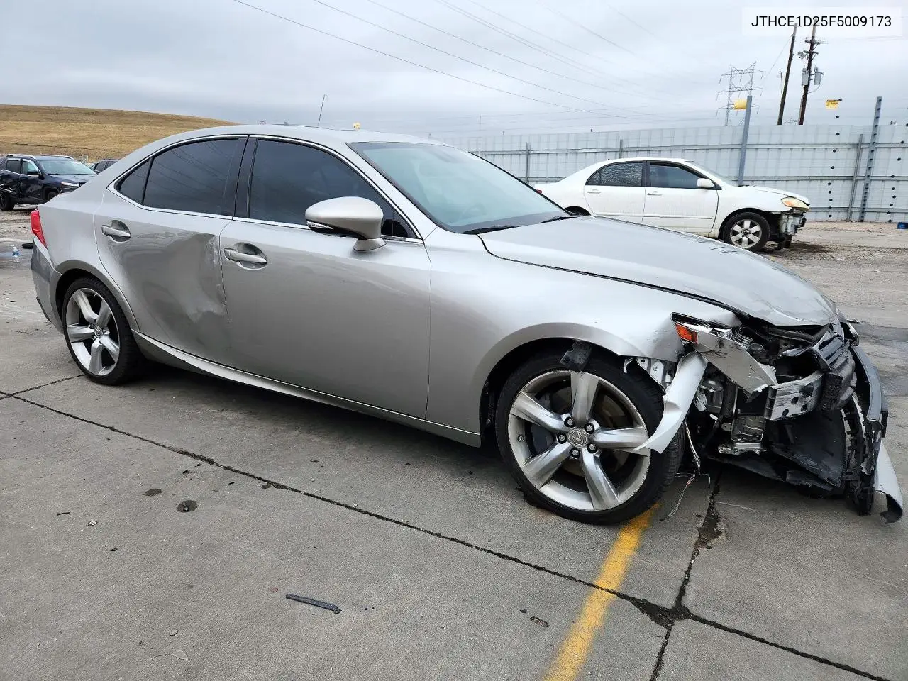 2015 LEXUS IS VIN JTHCE1D25F5009173 — фото 4