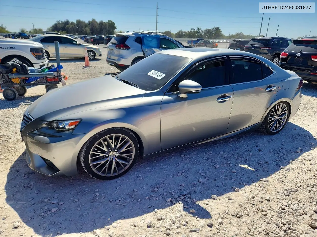 LEXUS IS 2015, VIN JTHBF1D24F5081877