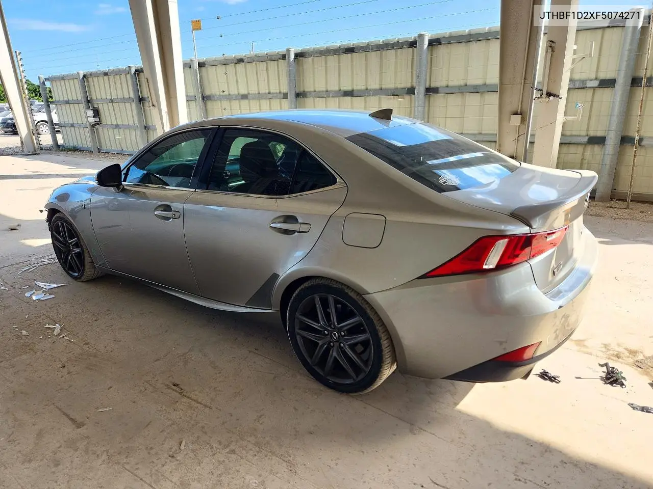 2015 LEXUS IS VIN JTHBF1D2XF5074271 — фото 2