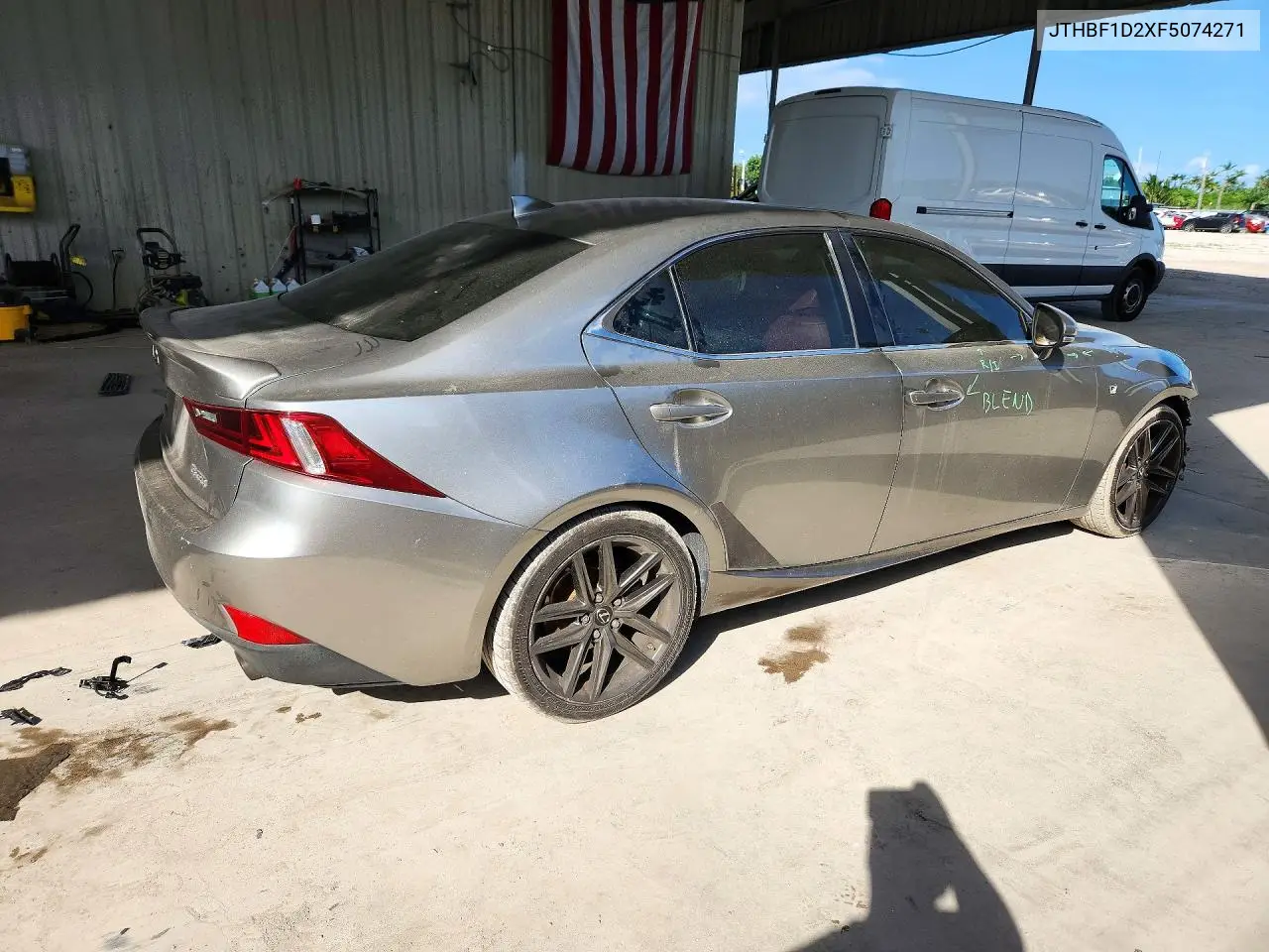 2015 LEXUS IS VIN JTHBF1D2XF5074271 — фото 3